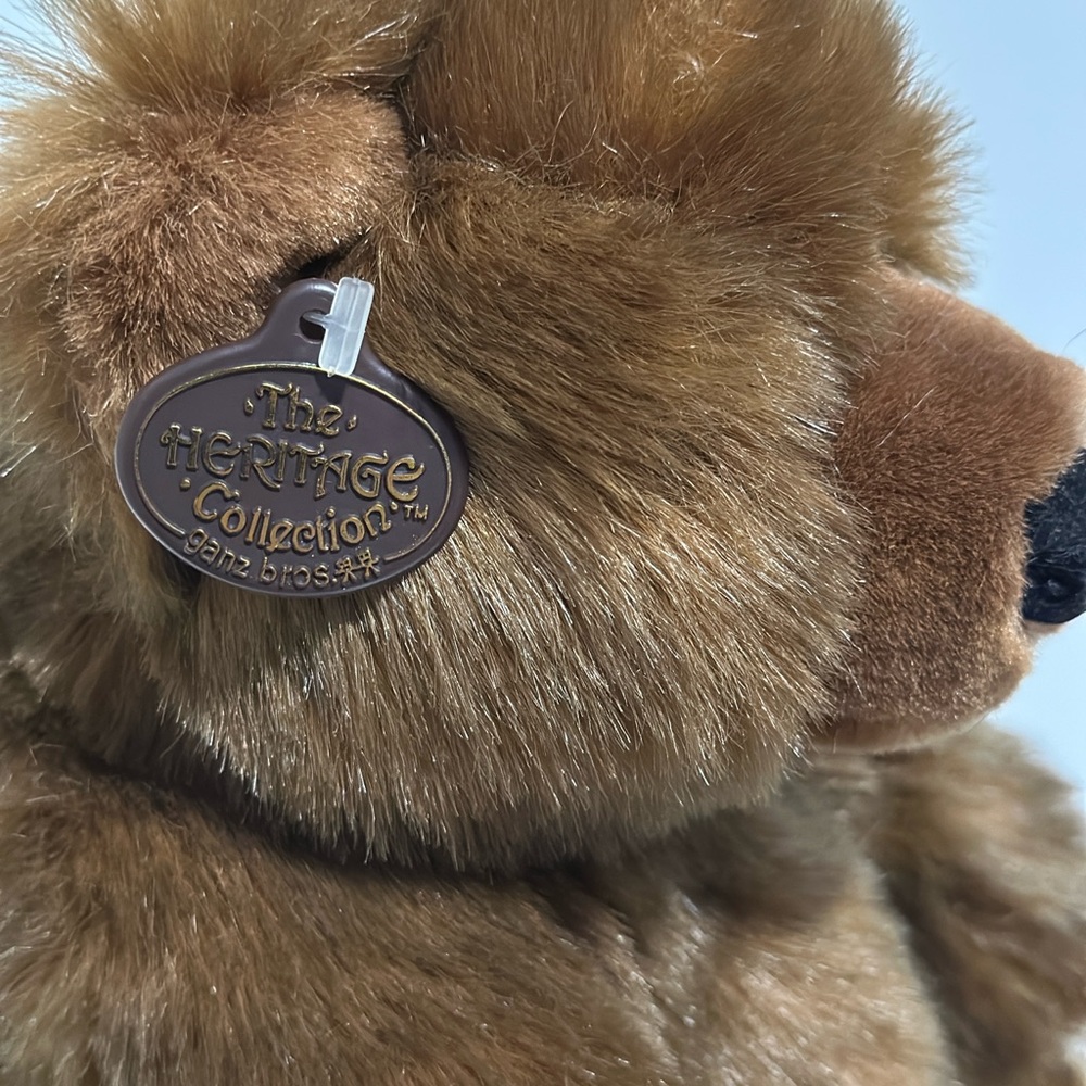 Vintage 90s Heritage Collection Brown Plush Bear - Picture 2 of 5